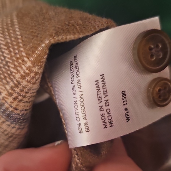 Weatherproof Brown Plaid Shirt Size XXL - Picture 6 of 7